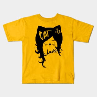 Crazy cat lady Kids T-Shirt